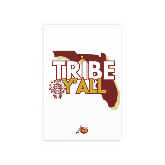 Tribal Traditions "Tribe Y'all" Silk Poster
