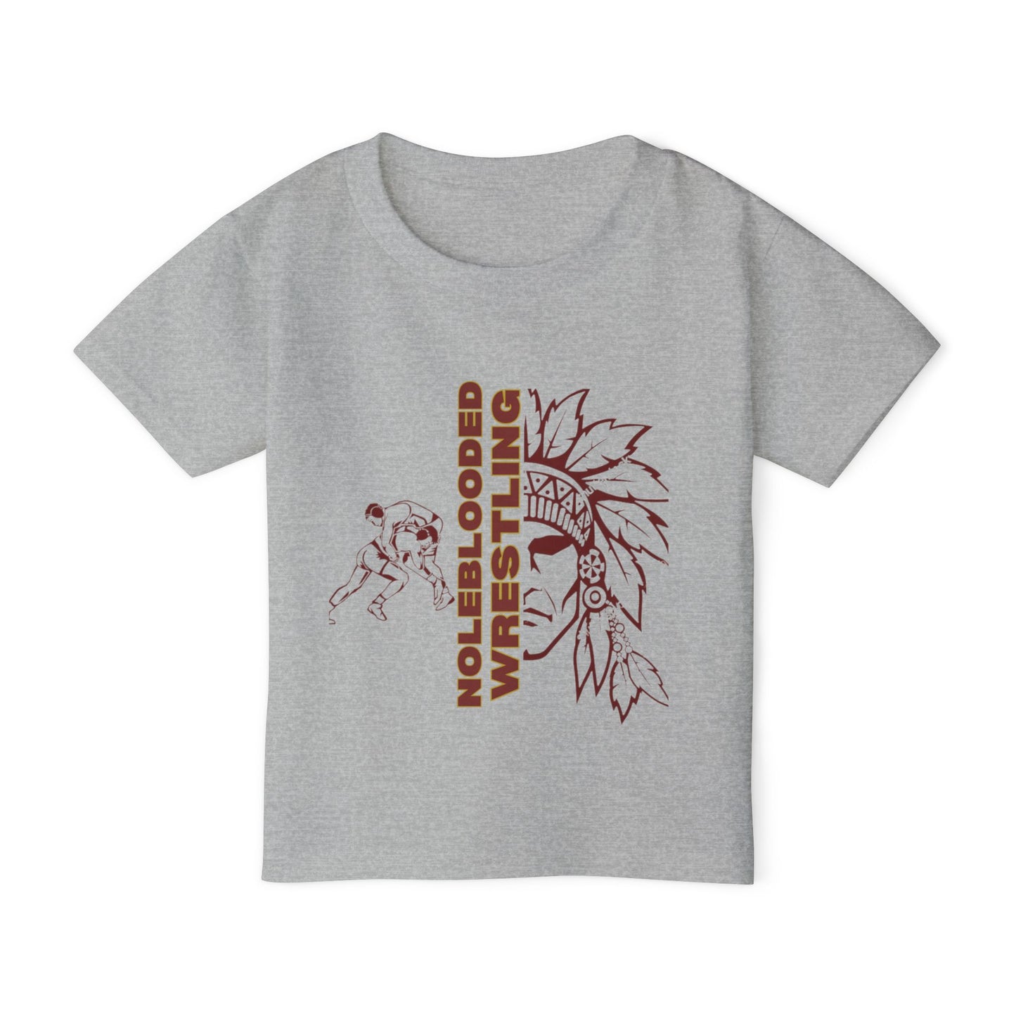 Noleblooded Athletics Wrestling Toddler T-Shirt