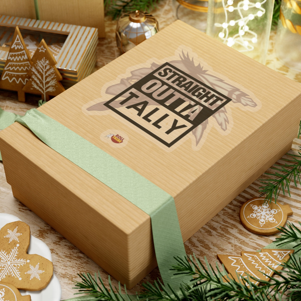 Roll Tribe "Straight Outta Tally" Kiss-Cut Stickers