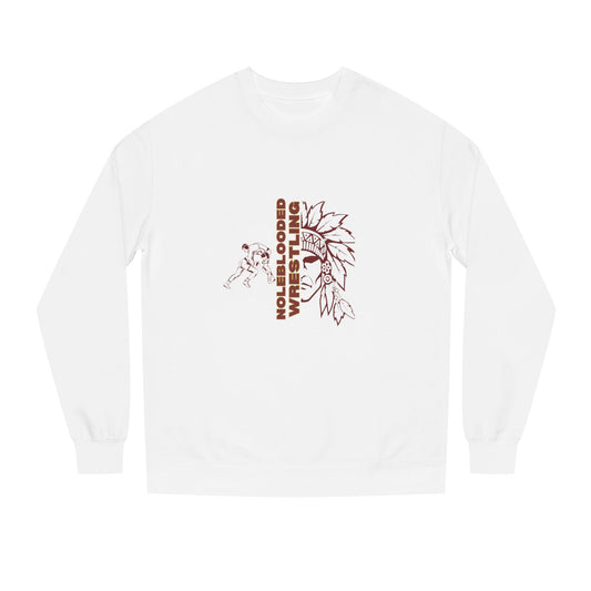 Noleblooded Athletics - Wrestling Unisex Double-Sided, Graphic Sweatshirt
