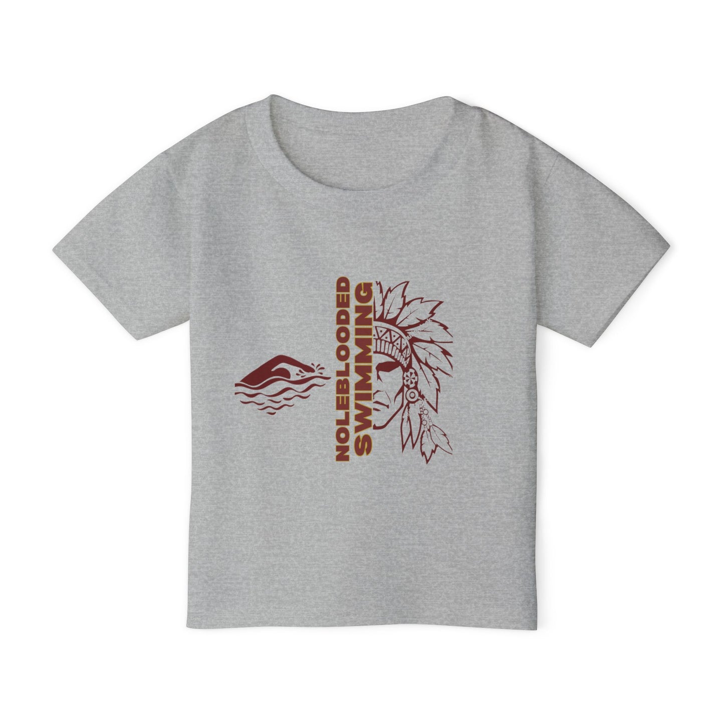 Noleblooded Athletics - Swimming Double-Sided, Toddler T-shirt