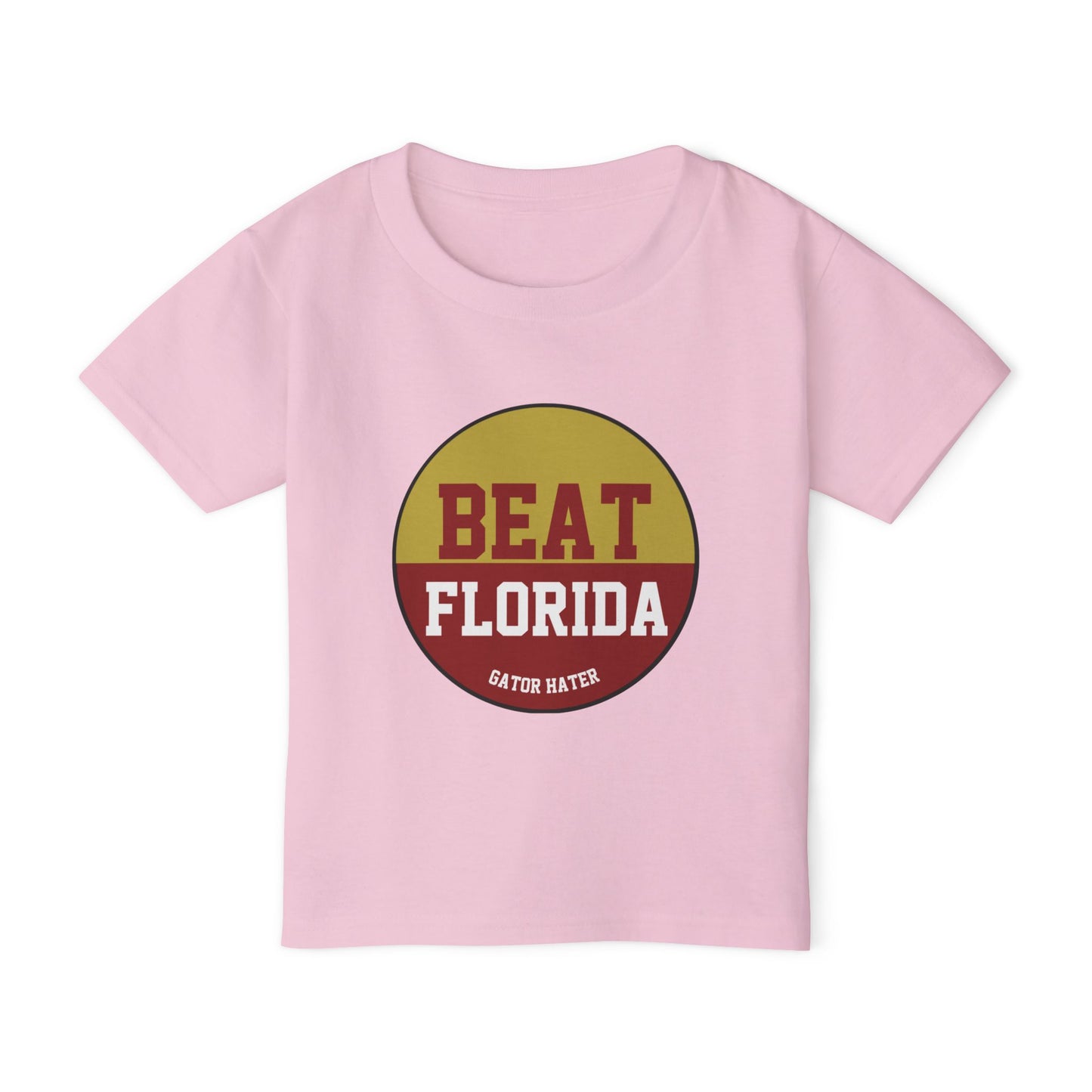 Gameday - "BEAT FLORIDA Gator Hater Button" Hater T-Shirt