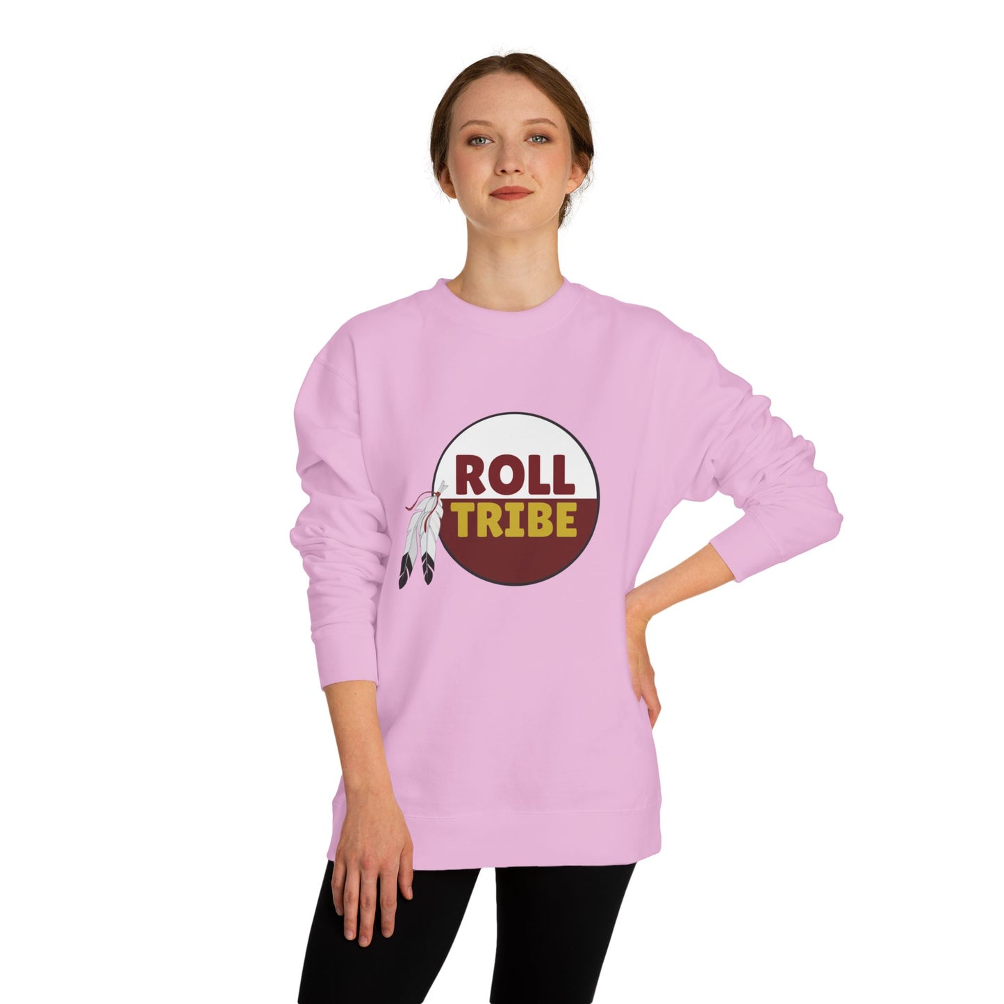 Tribe Spirit Unisex Crew Neck Sweatshirt - Roll Tribe Design