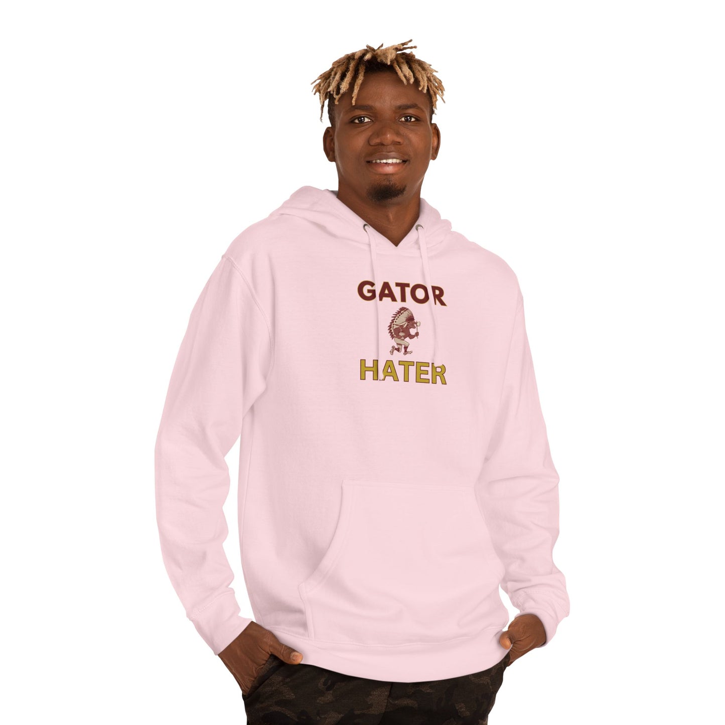 Gator Hater Unisex Hooded Sweatshirt - Perfect for Fun Florida Fans