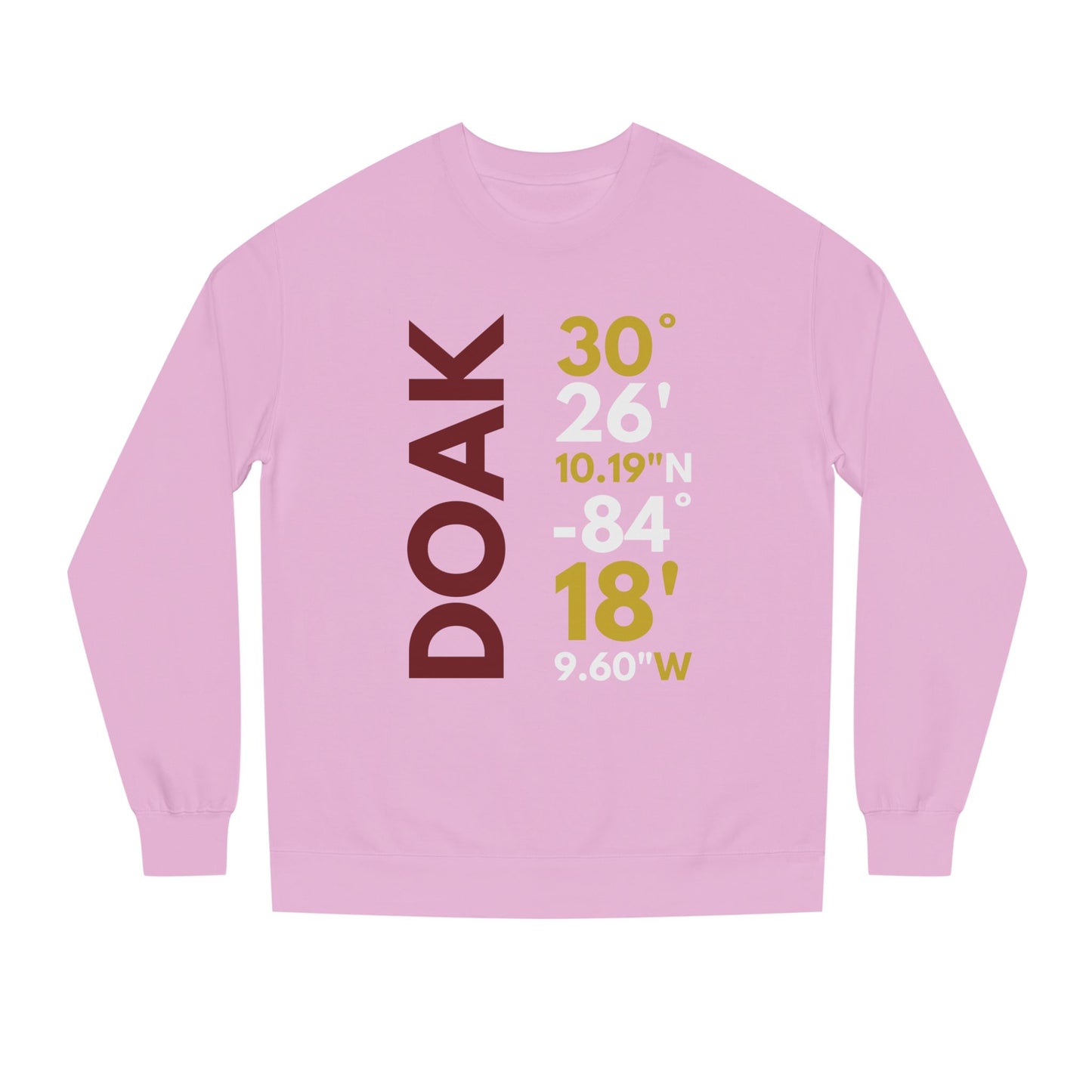Gameday - "DOAK Coordinates" Unisex Crew Neck Sweatshirt