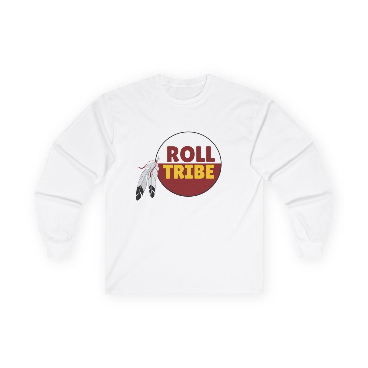 Roll Tribe Unisex Long Sleeve Tee - Comfortable Cotton Tee for Group Events & Celebrations