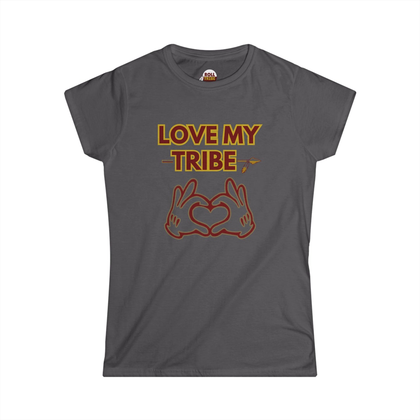 Roll Tribe "Love My Tribe" Women's Softstyle Tee