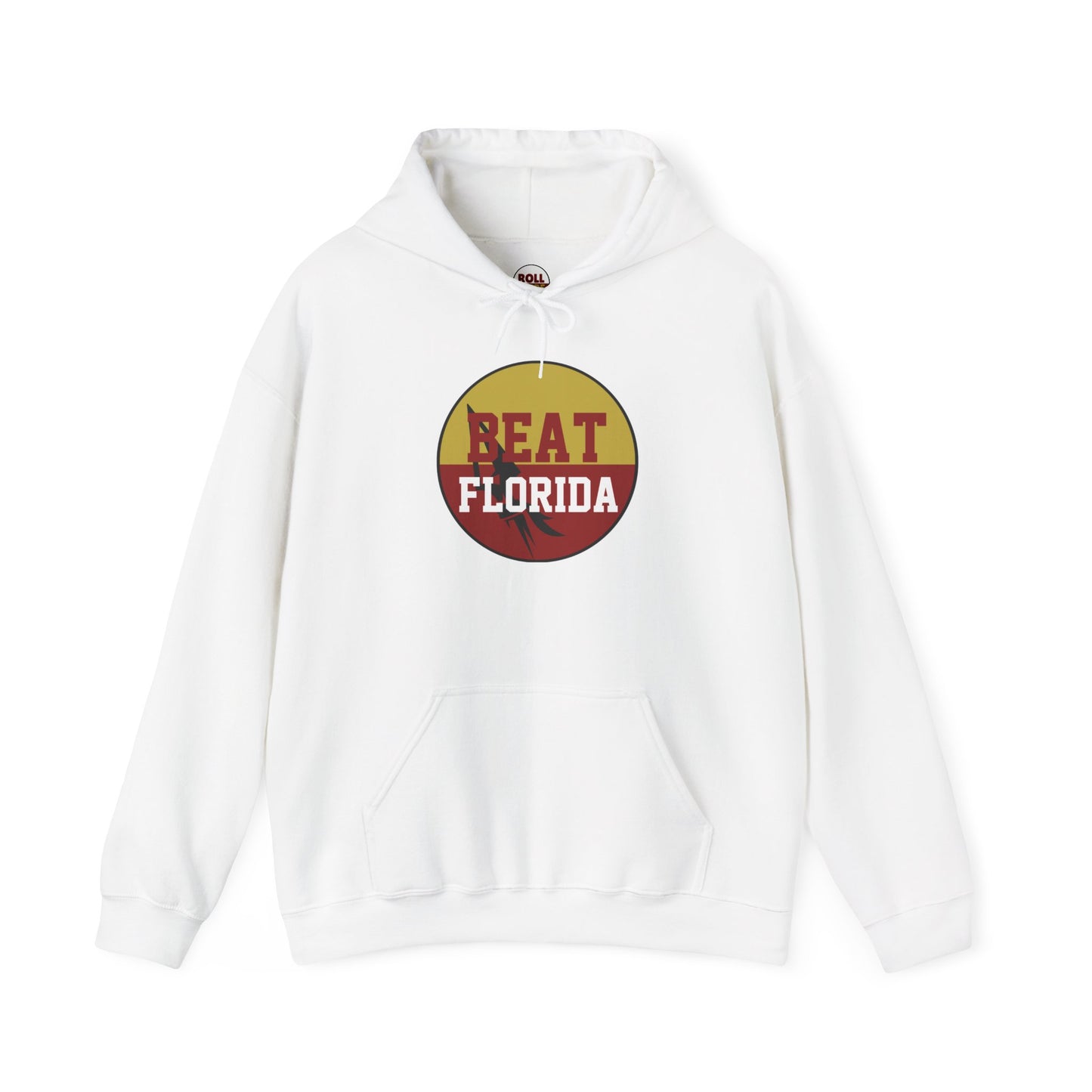 Gameday - "BEAT FLORIDA Button" Unisex Heavy Blend™ Hooded Sweatshirt