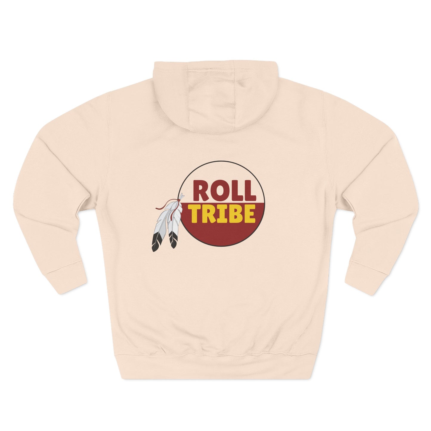 "Tallahassee Tribe" Three-Panel, Embroidered Fleece Hoodie