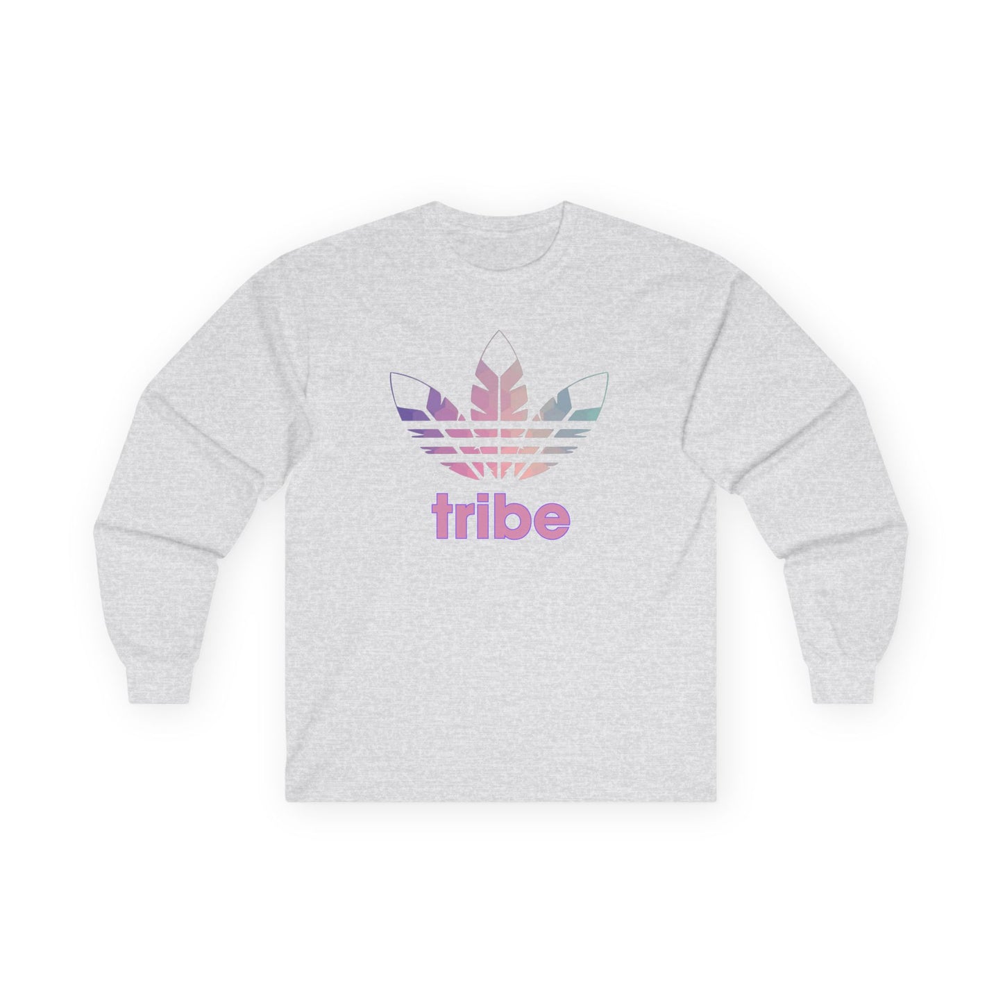 3 Feathers "Trippy Tribe" Unisex Long-Sleeved T-Shirt