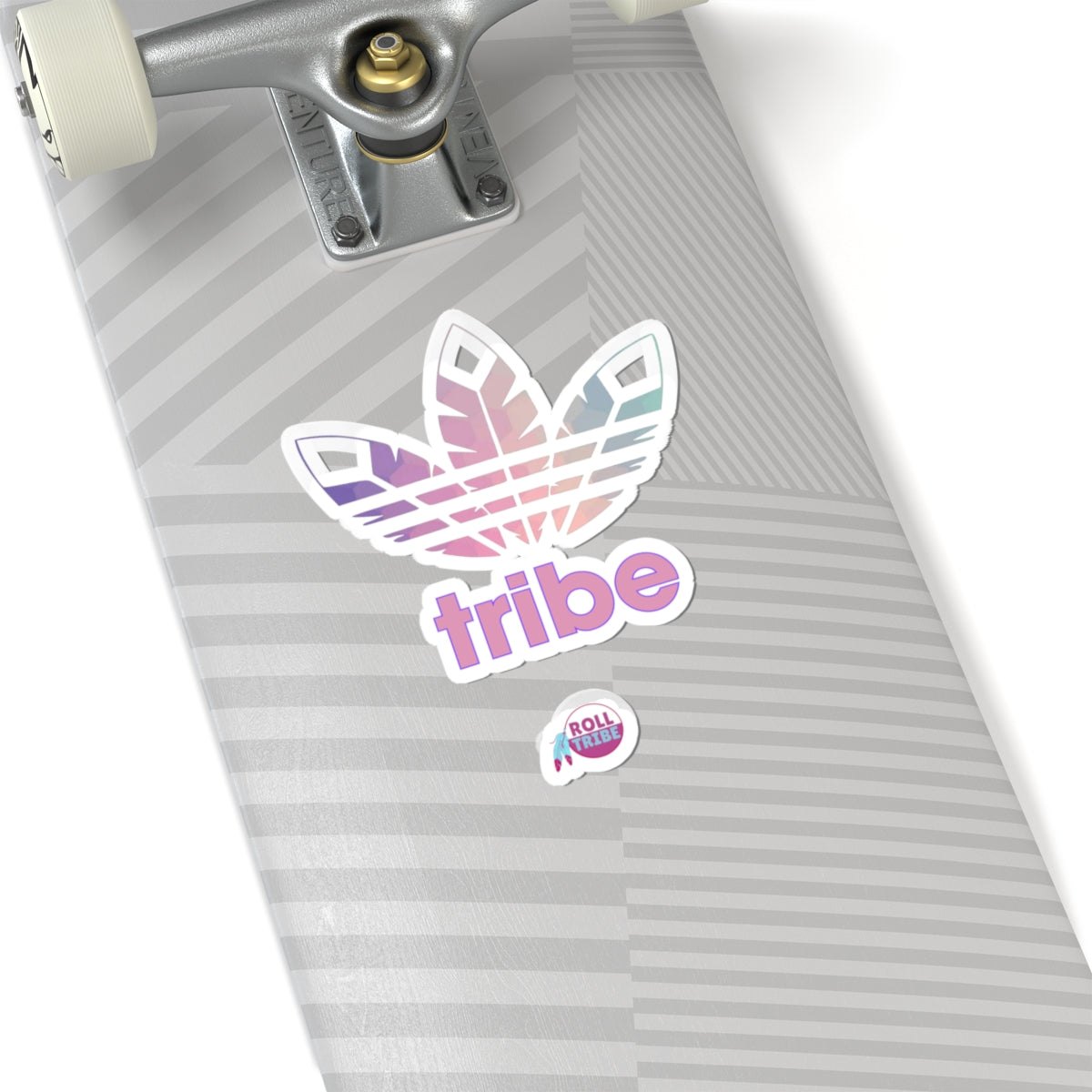 3 Feathers "Trippy Tribe" Kiss-Cut Stickers