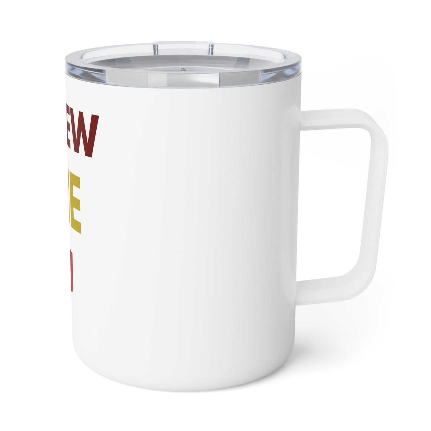 Funny Insulated Coffee Mug - "Screw The U" - 10oz Travel Cup for Coffee Lovers