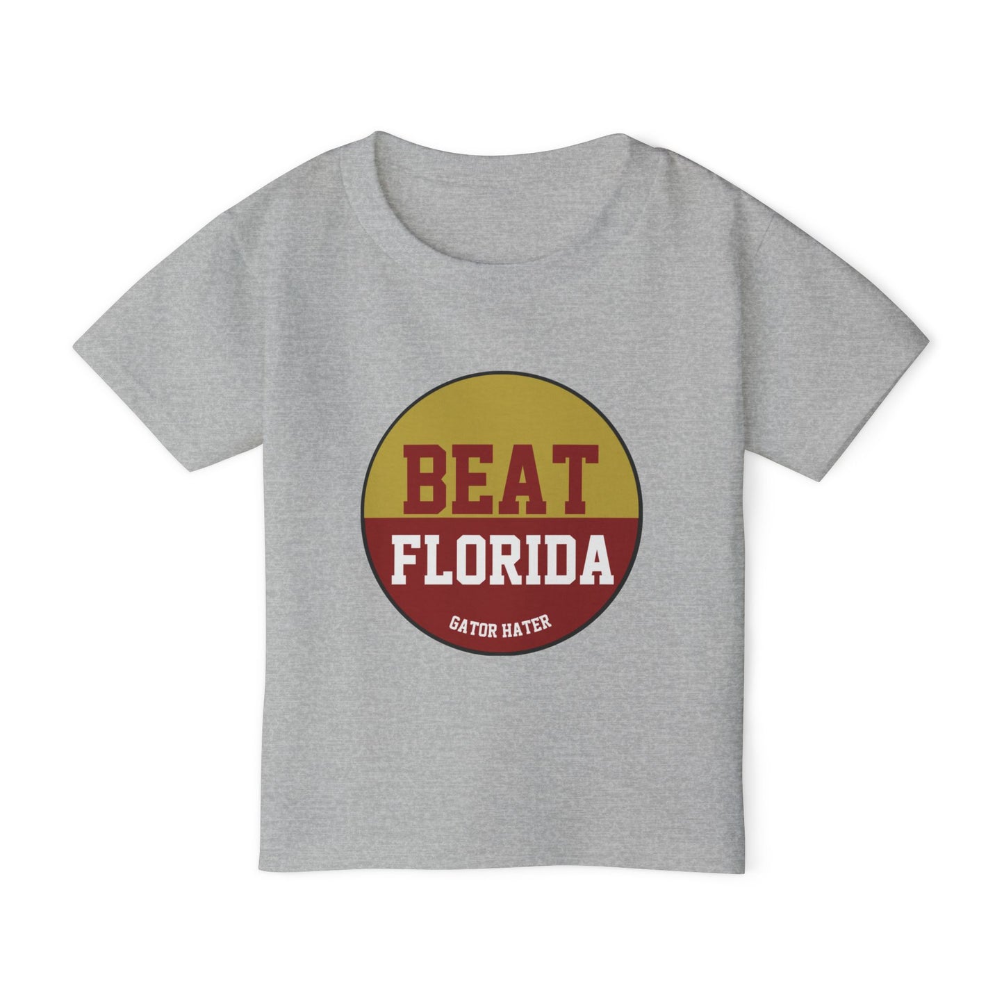 Gameday - "BEAT FLORIDA Gator Hater Button" Hater T-Shirt