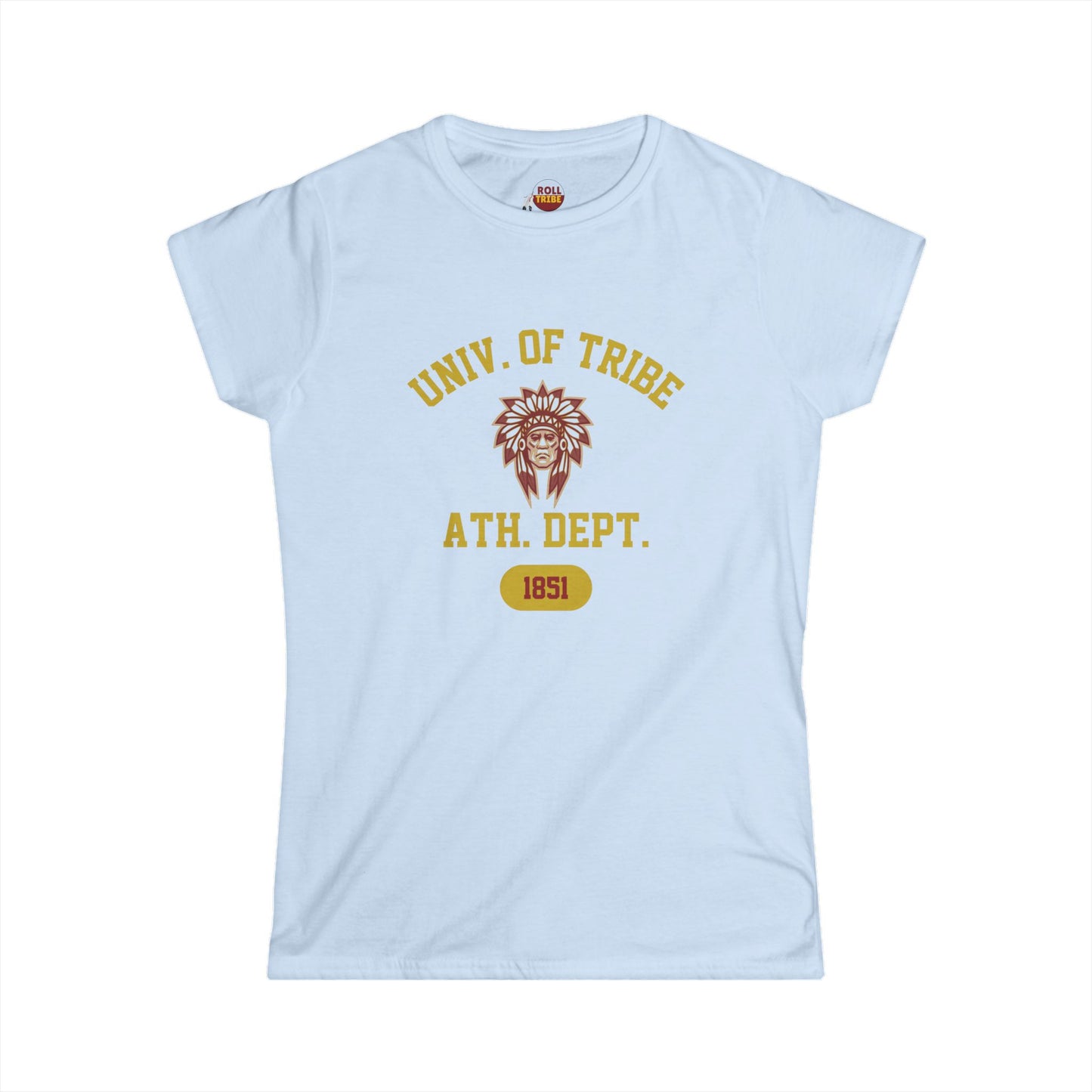 University of Tribe Athletic Dept. 1851 - Vintage Women's Softstyle Tee