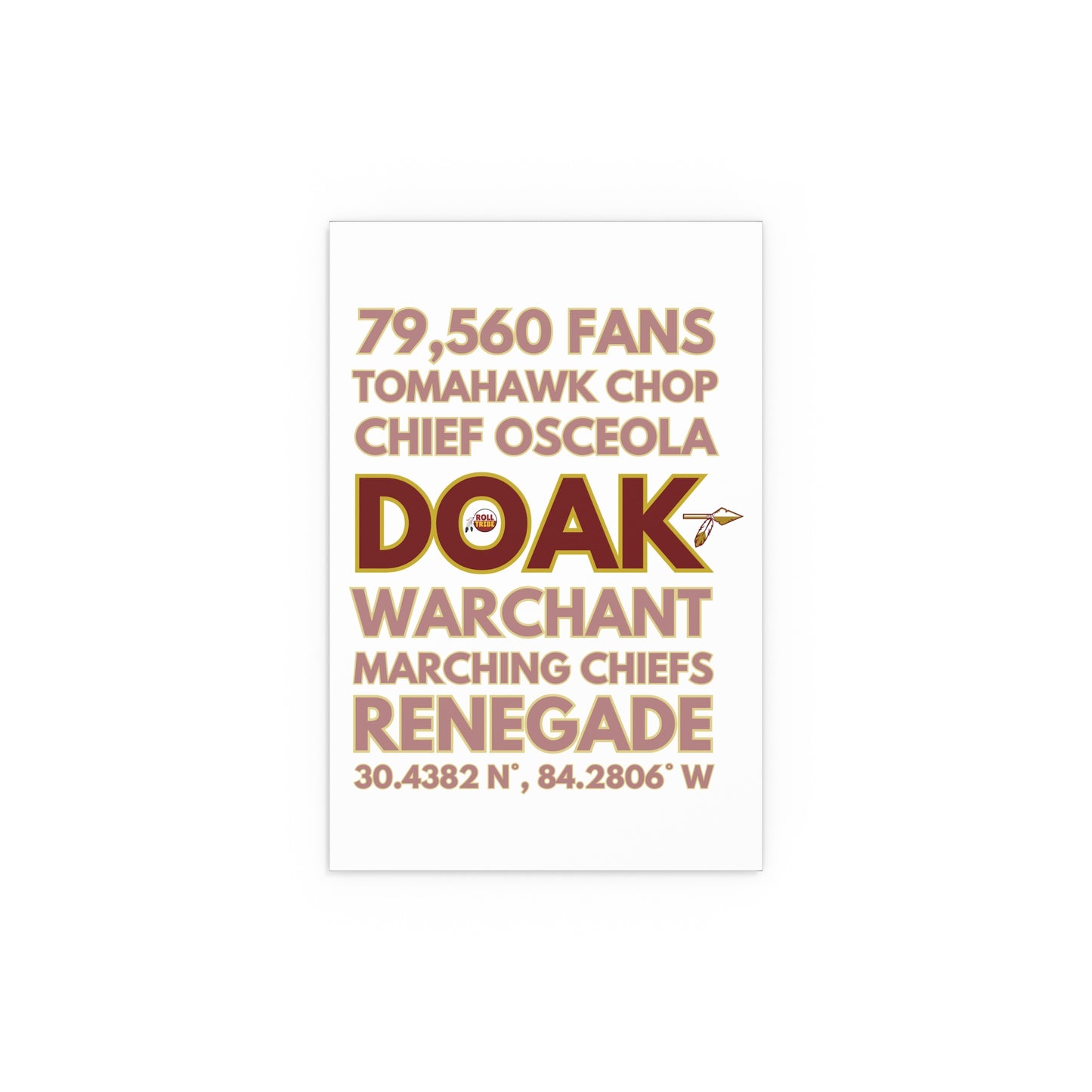 Tribal Traditions "DOAK" Silk Poster