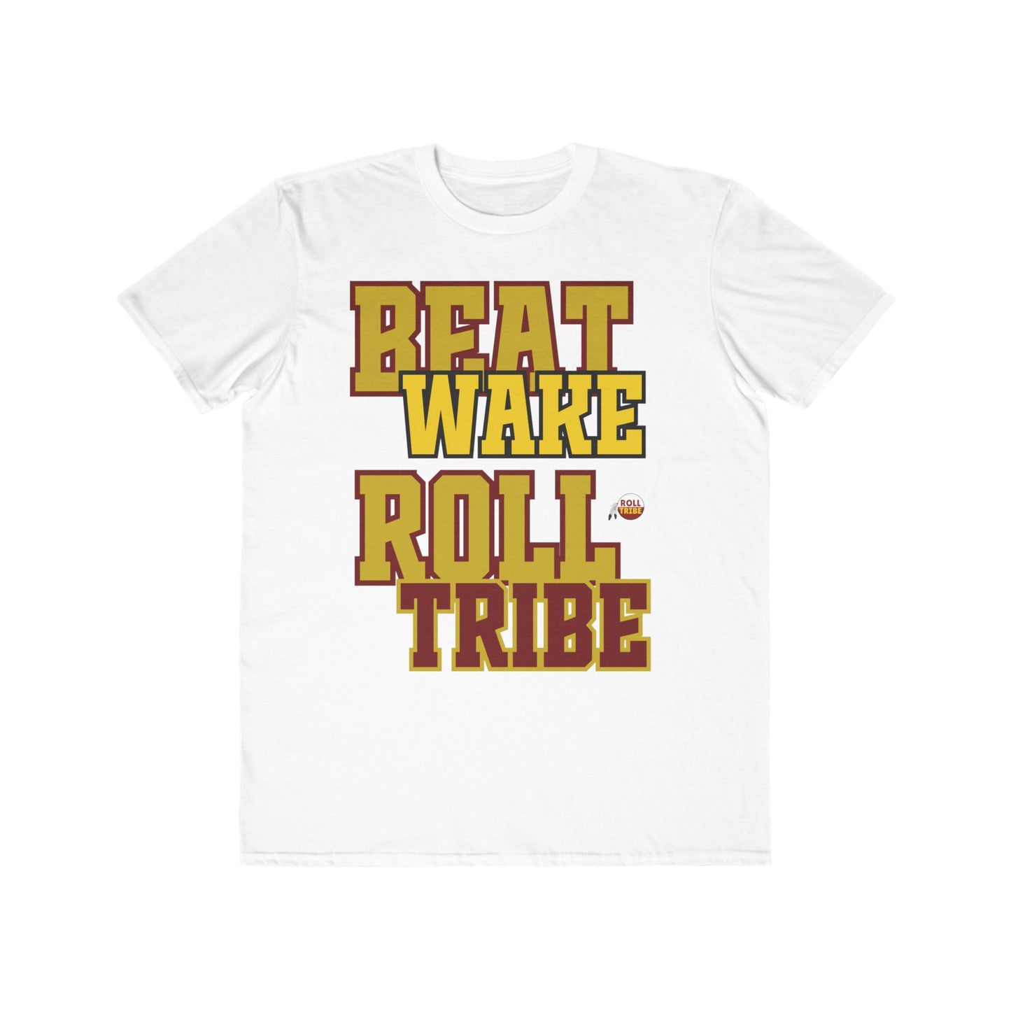 Roll Tribe "Beat Wake" Lightweight Mens T-Shirt