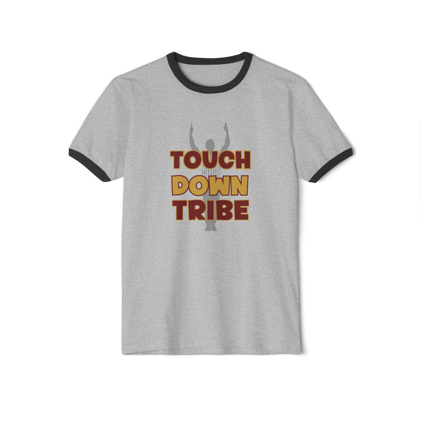 Gameday - "Touch Down Tribe" Unisex Cotton Ringer T-Shirt
