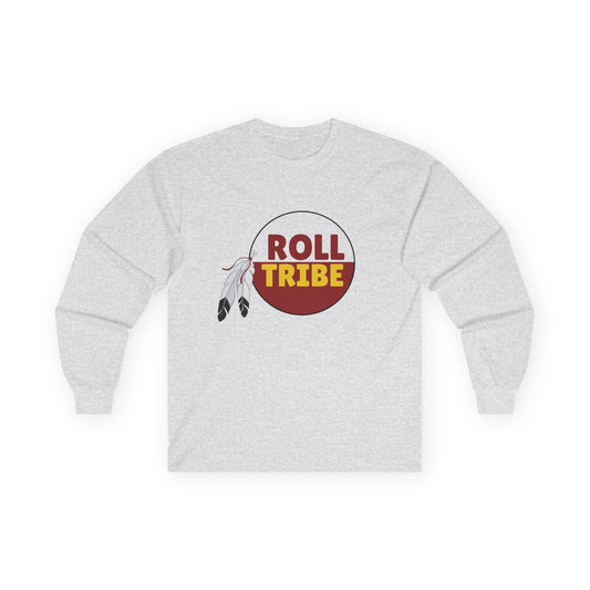 Roll Tribe Unisex Long Sleeve Tee - Comfortable Cotton Tee for Group Events & Celebrations