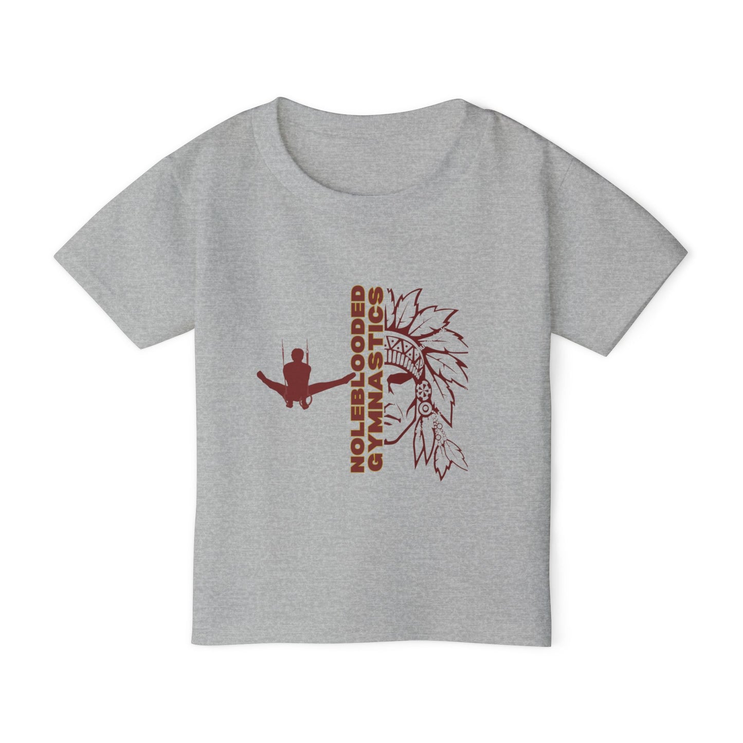 Noleblooded Gymnastics Toddler Double-Sided, T-Shirt