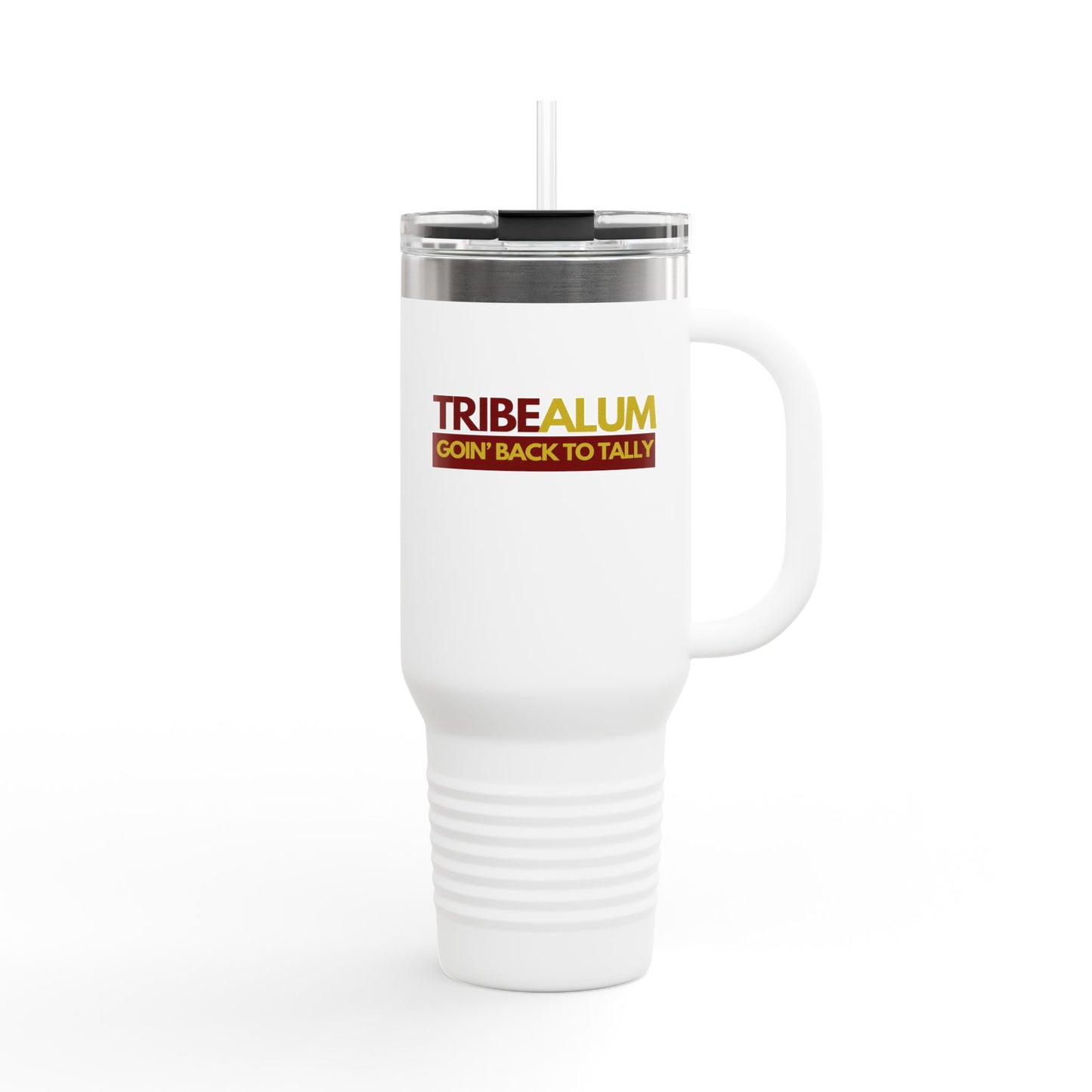 Roll Tribe - "TRIBE ALUM"  Travel Mug - 40oz Insulated with Handle