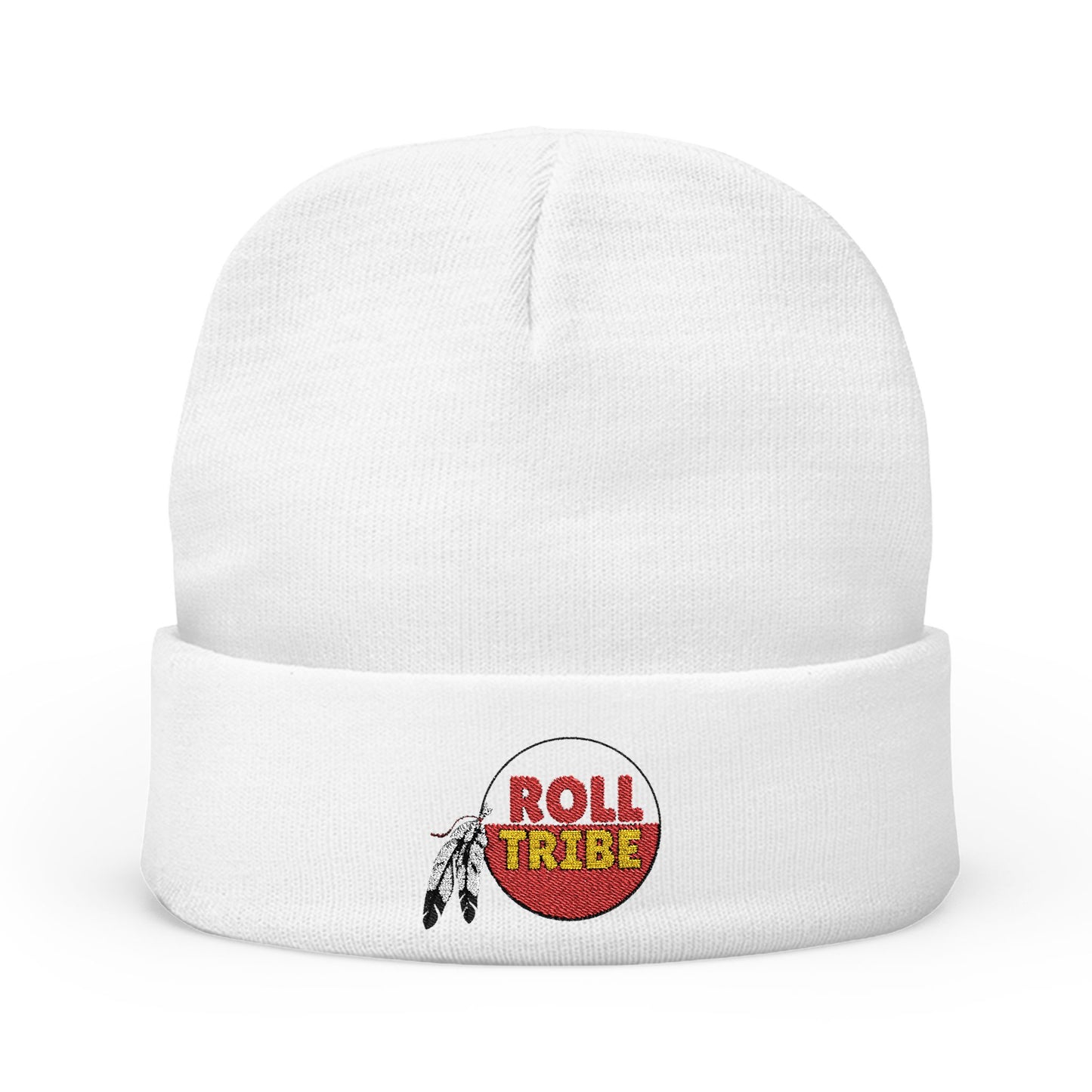 Roll Tribe Embroidered Knit Beanie