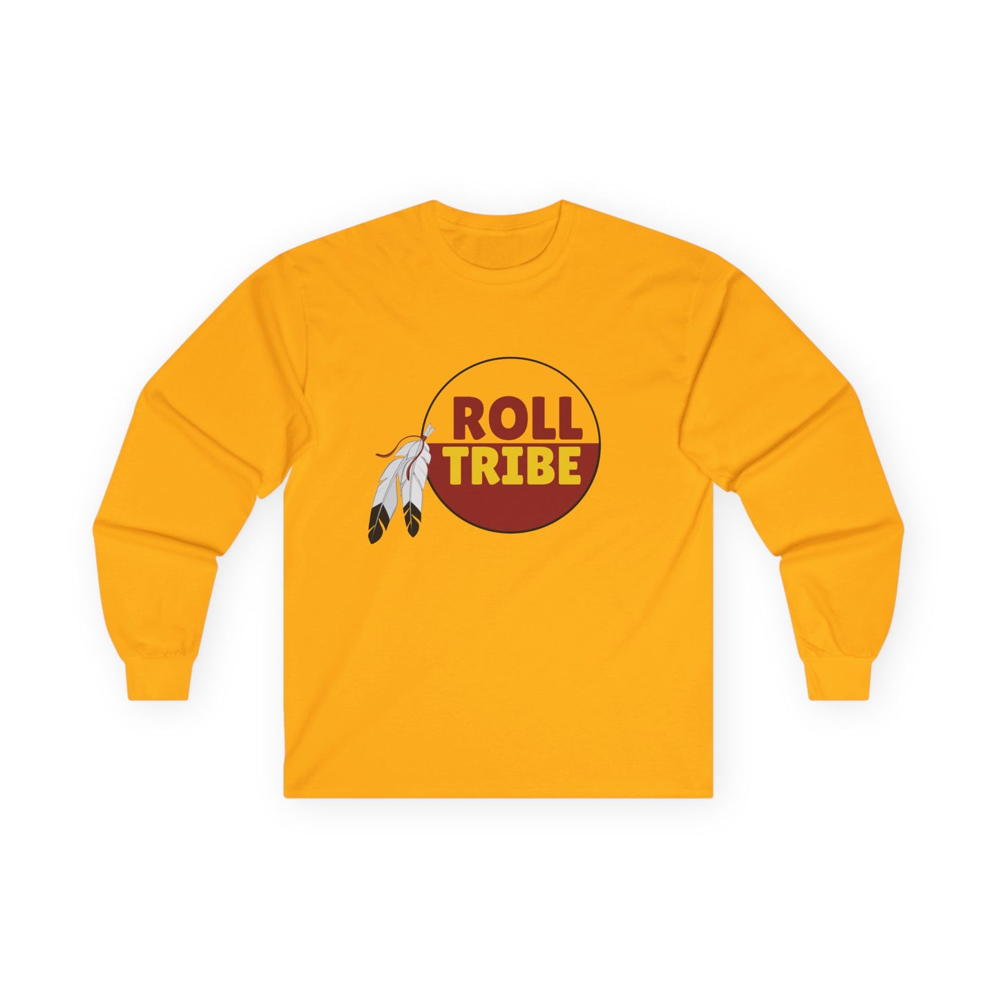 Roll Tribe Unisex Long Sleeve Tee - Comfortable Cotton Tee for Group Events & Celebrations