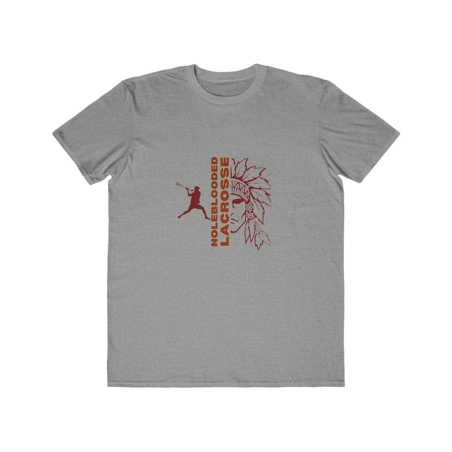 Noleblooded Athletics - Lacrosse Men's Double-Sided, Lightweight Tee