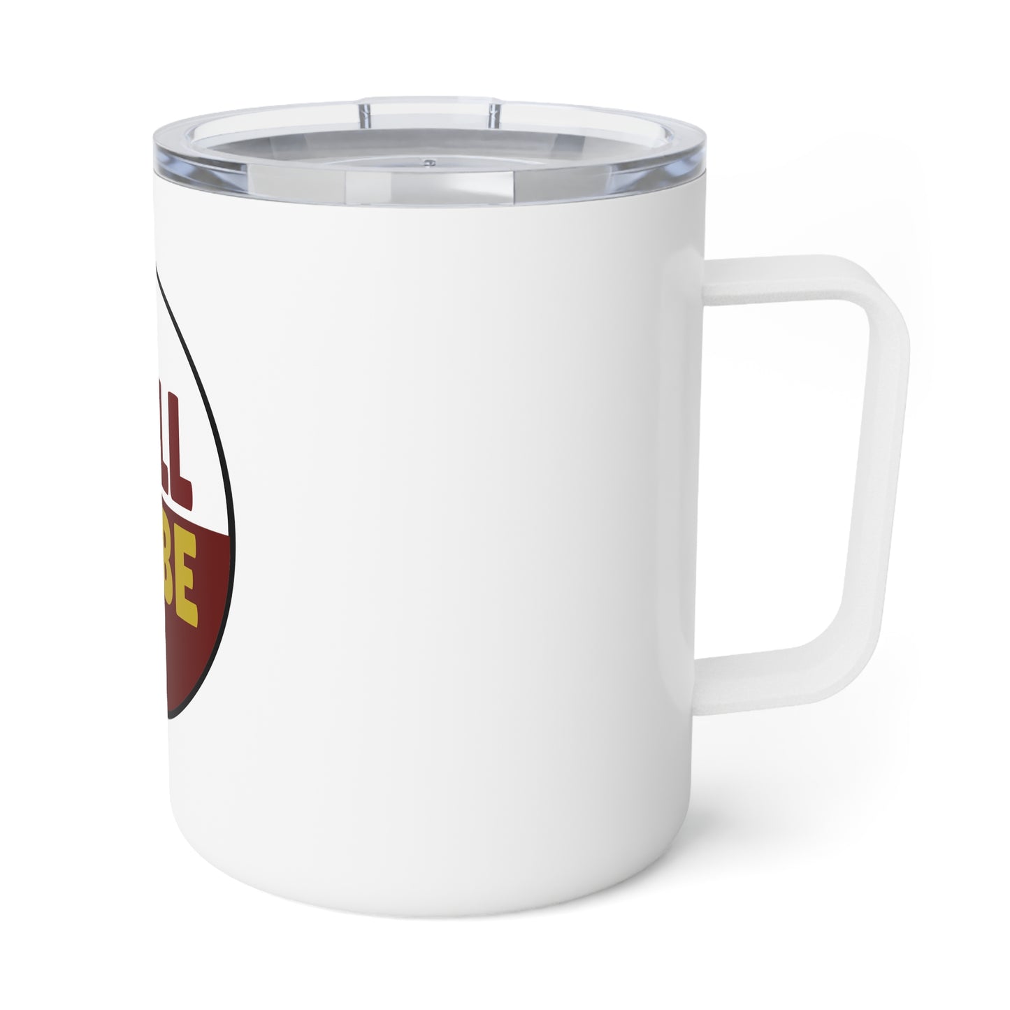 Roll Tribe Insulated Coffee Mug - 10oz Travel Cup for Coffee Lovers