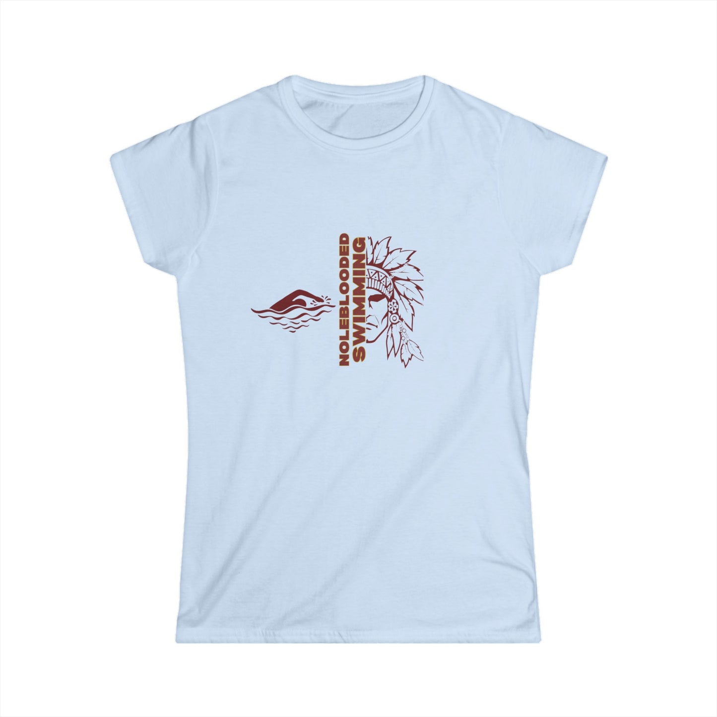 Noleblooded Athletics - Swimming Women's Double-Sided Tee