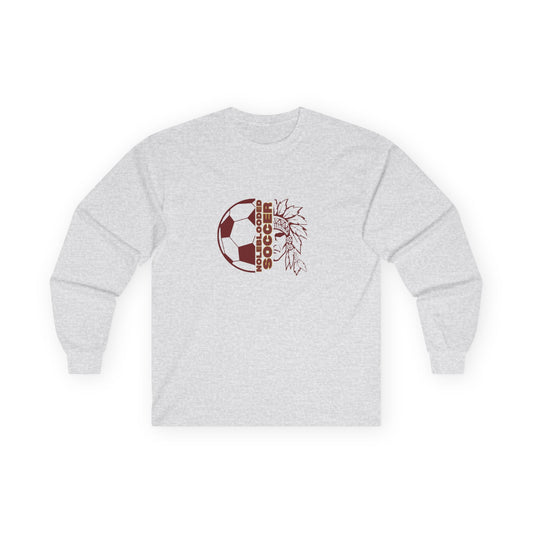 Noleblooded Athletics - Soccer Unisex Graphic Long Sleeve Tee