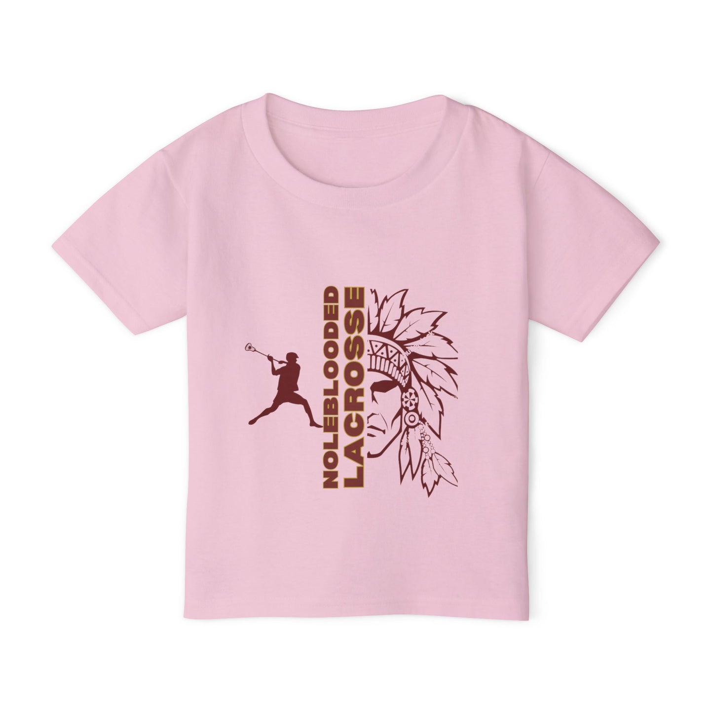 Noleblooded Athletics - Lacrosse Double-Sided, Toddler T-shirt