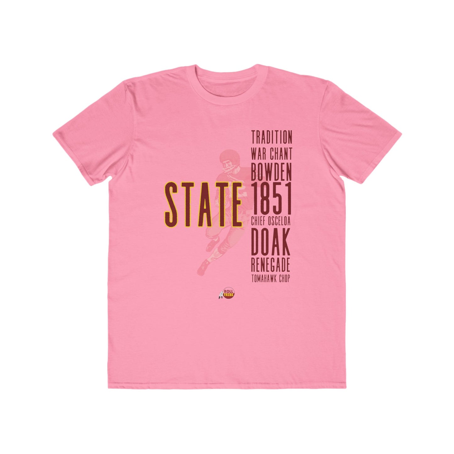 Men's Lightweight Fashion Tee - State Heritage Tee with Tradition and Sports Design