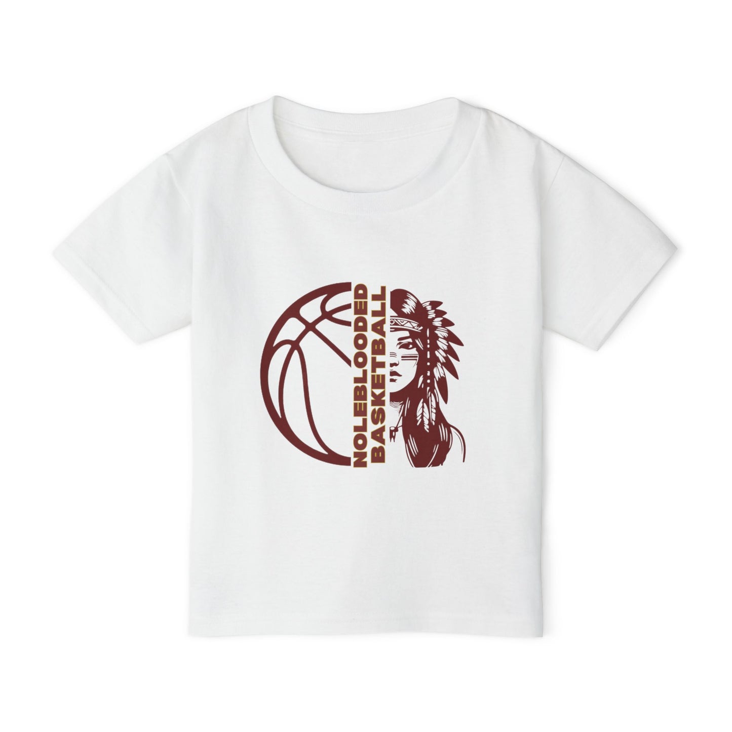 Noleblooded Athletics - Ladies Basketball Double-Sided, Toddler T-Shirt