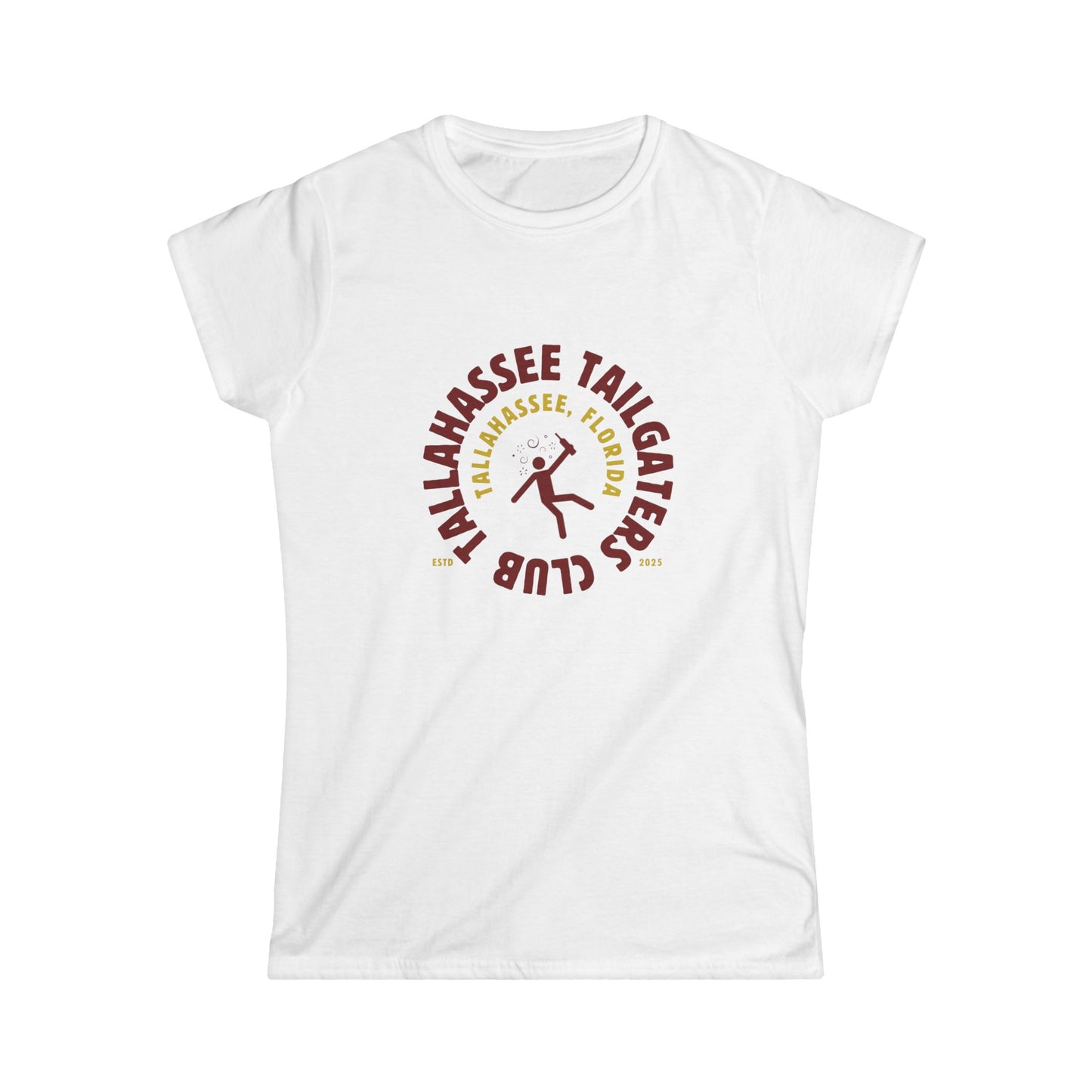 Gameday - "Tallahassee Tailgaters Club" Women's Softstyle Tee