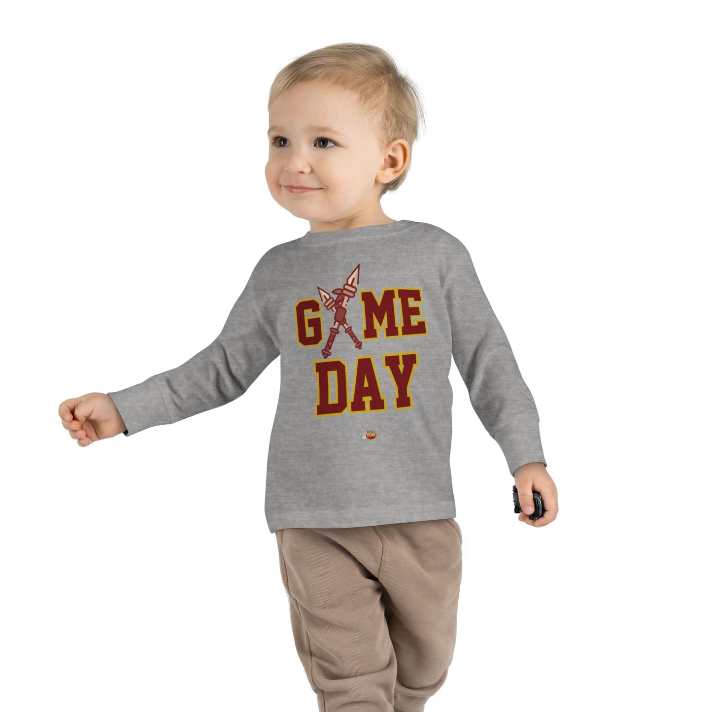 Roll Tribe "Game Day" Toddler Game Day Long Sleeve Tee