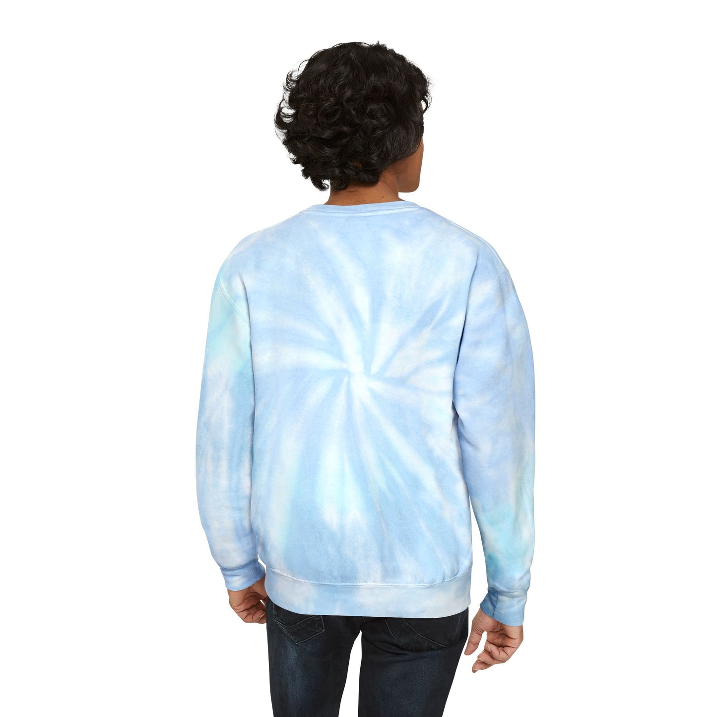3 Feathers "Trippy Tribe" Unisex Tie-Dye Sweatshirt
