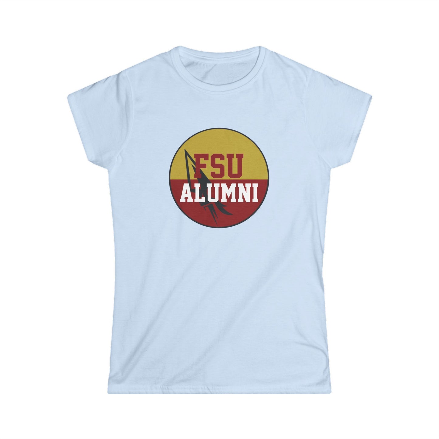 Gameday - "FSU ALUMNI Button" Women's Softstyle Tee