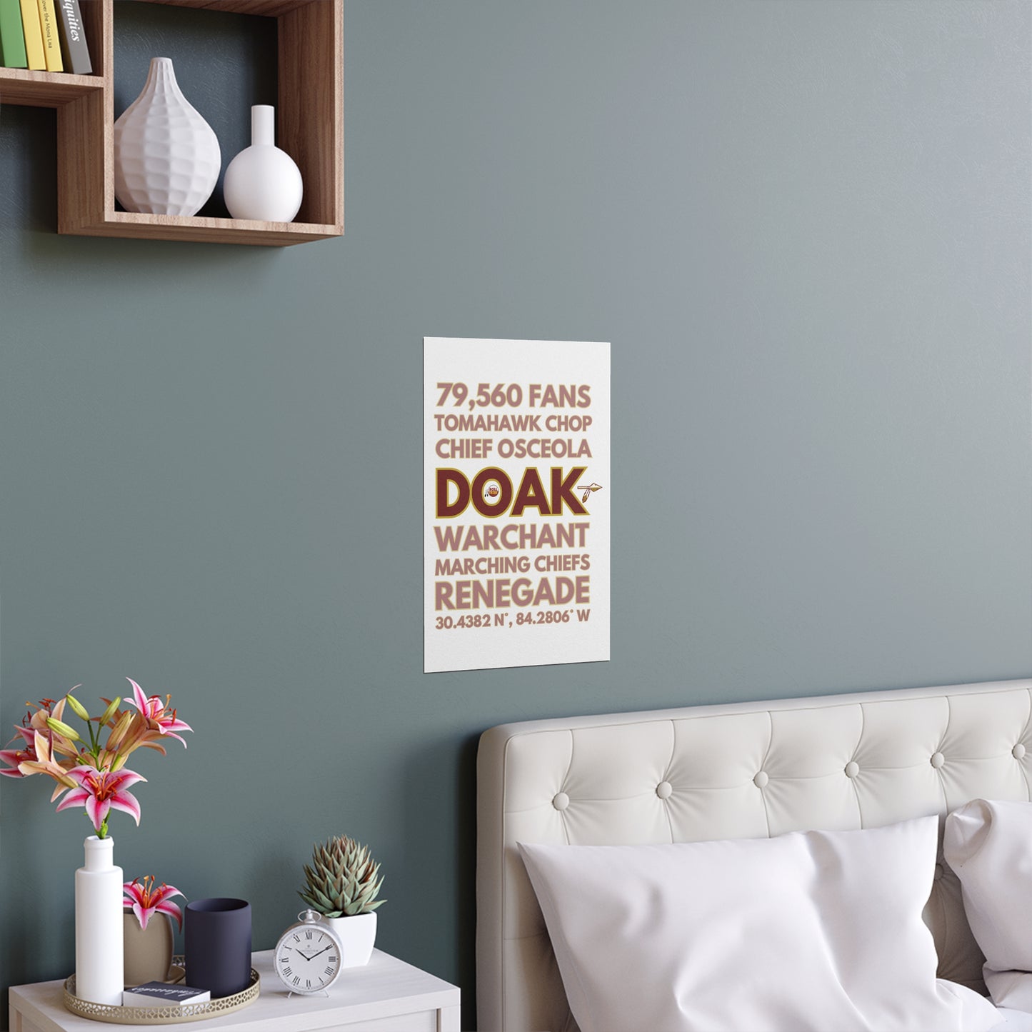 Tribal Traditions "DOAK" Silk Poster