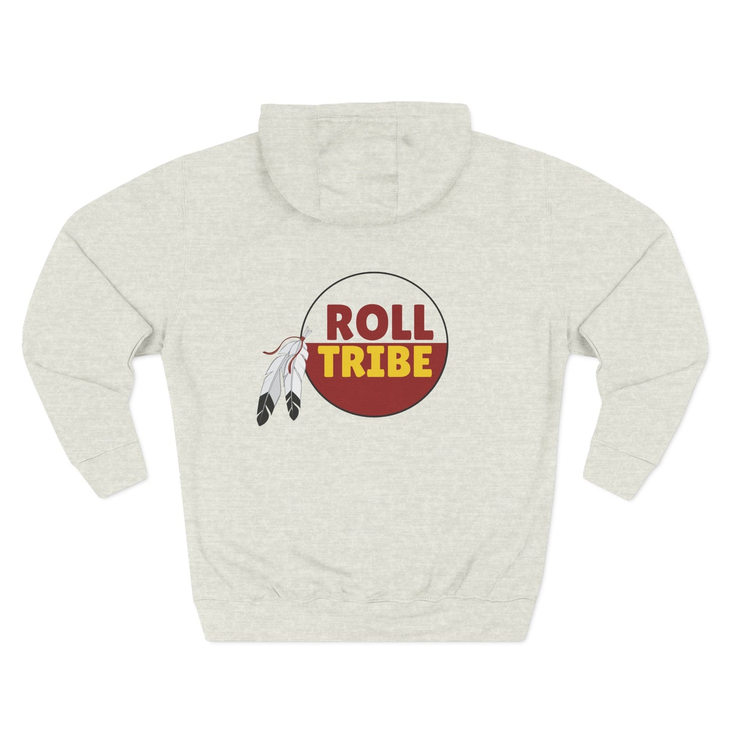 "Tallahassee Tribe" Three-Panel, Embroidered Fleece Hoodie