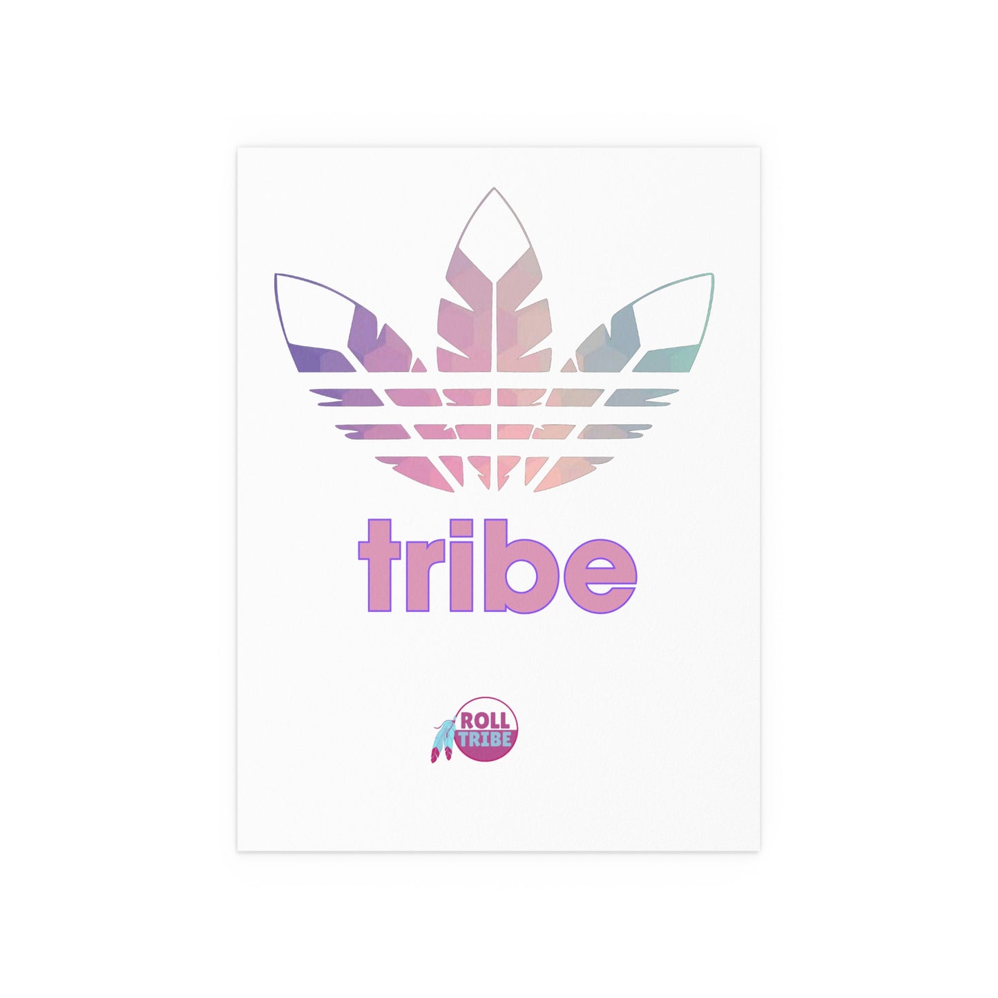 3 Feathers "Trippy Tribe" Silk Posters