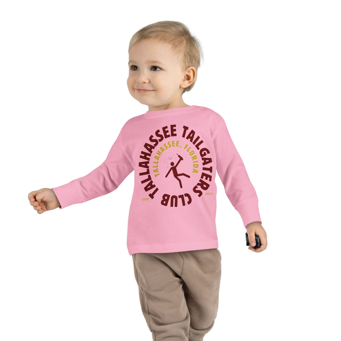 Gameday - "Tallahassee Tailgaters Club" Toddler Long Sleeve Tee