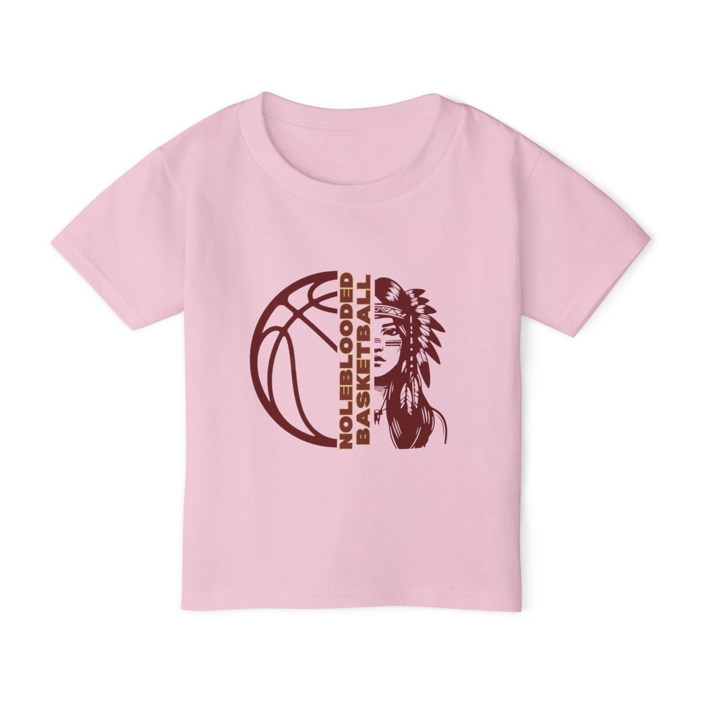 Noleblooded Athletics - Ladies Basketball Double-Sided, Toddler T-Shirt