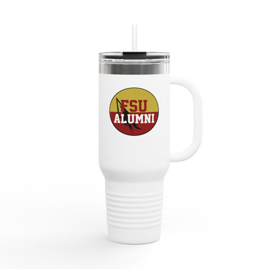Gameday - "FSU ALUMNI Button" Insulated Travel Mug - 40oz