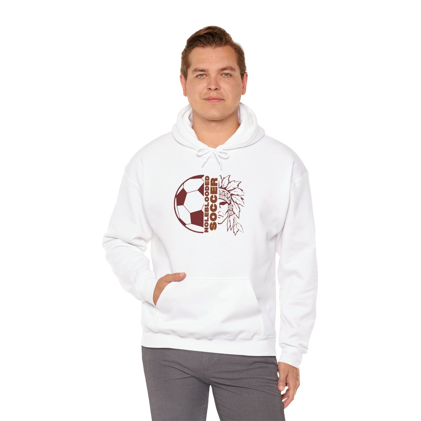 Noleblooded Athletics - Soccer Heavy Blend™ Unisex Sweatshirt