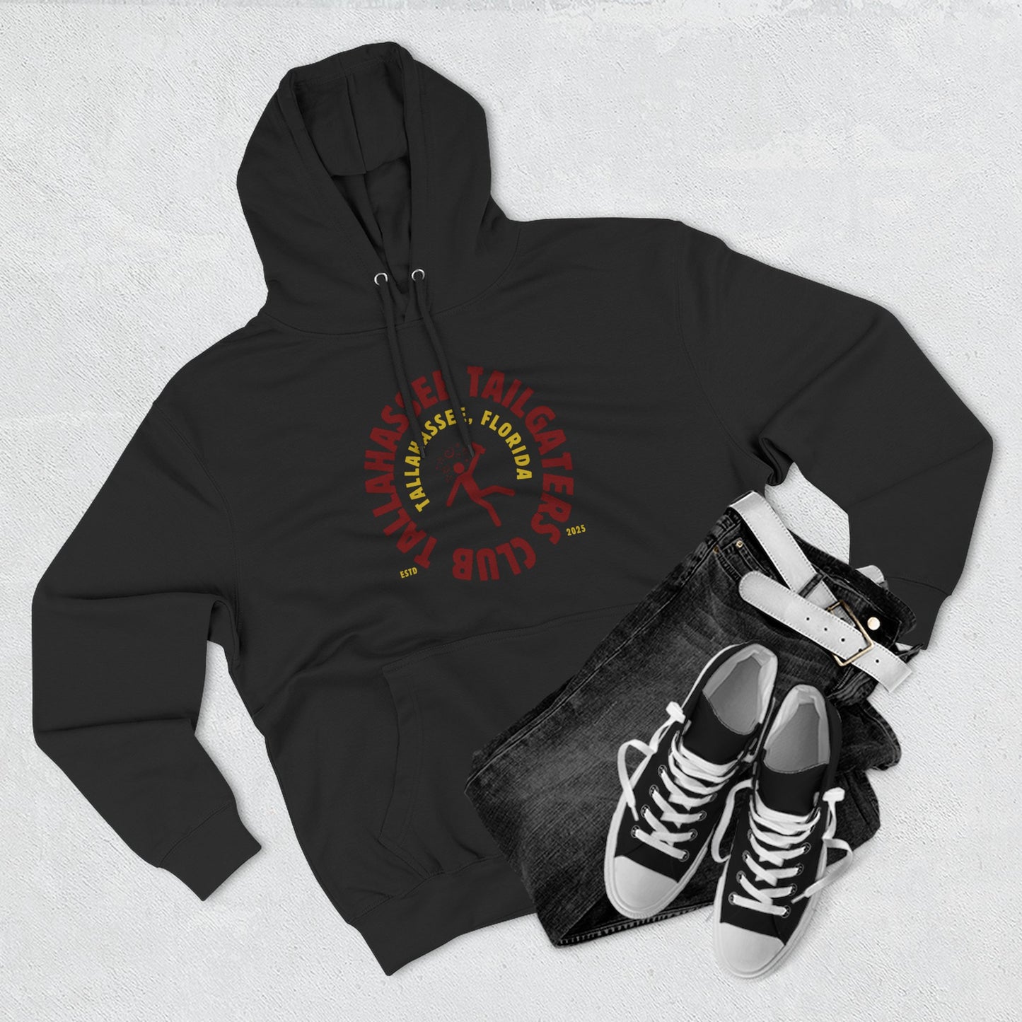 Roll Tribe - "Tallahassee Tailgaters Club"  Hoodie - Roll Tribe Design