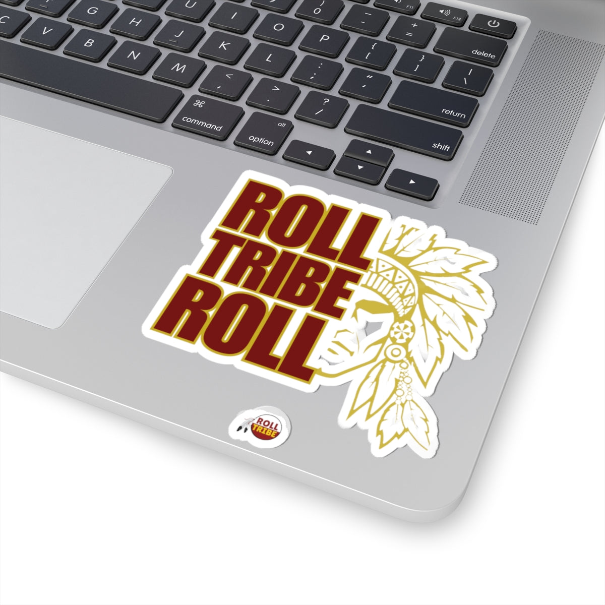 Tribal Inspired Kiss-Cut Stickers - 'Roll Tribe Roll' Design
