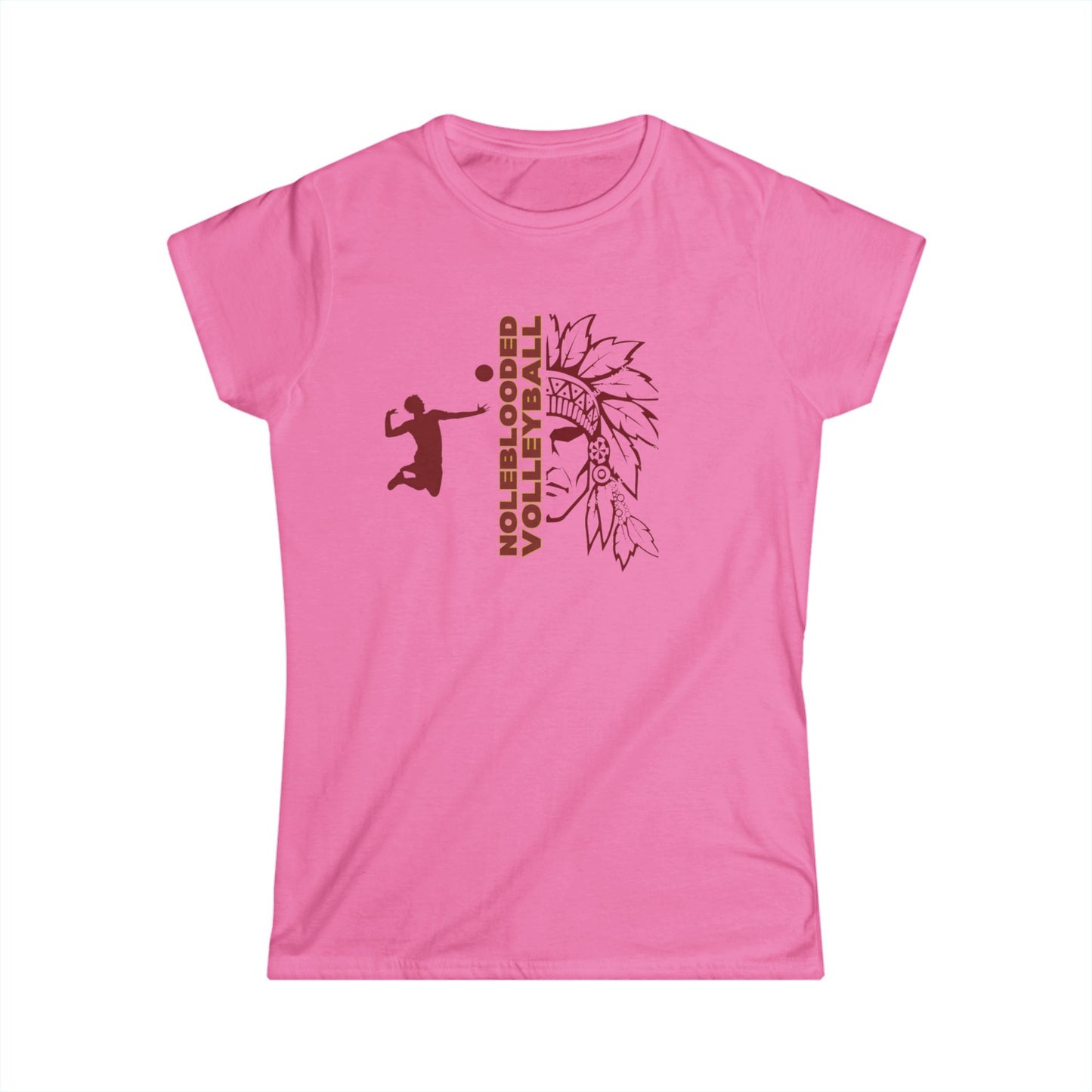Noleblooded Athletics - Volleyball Women's Double-Sided, Tee