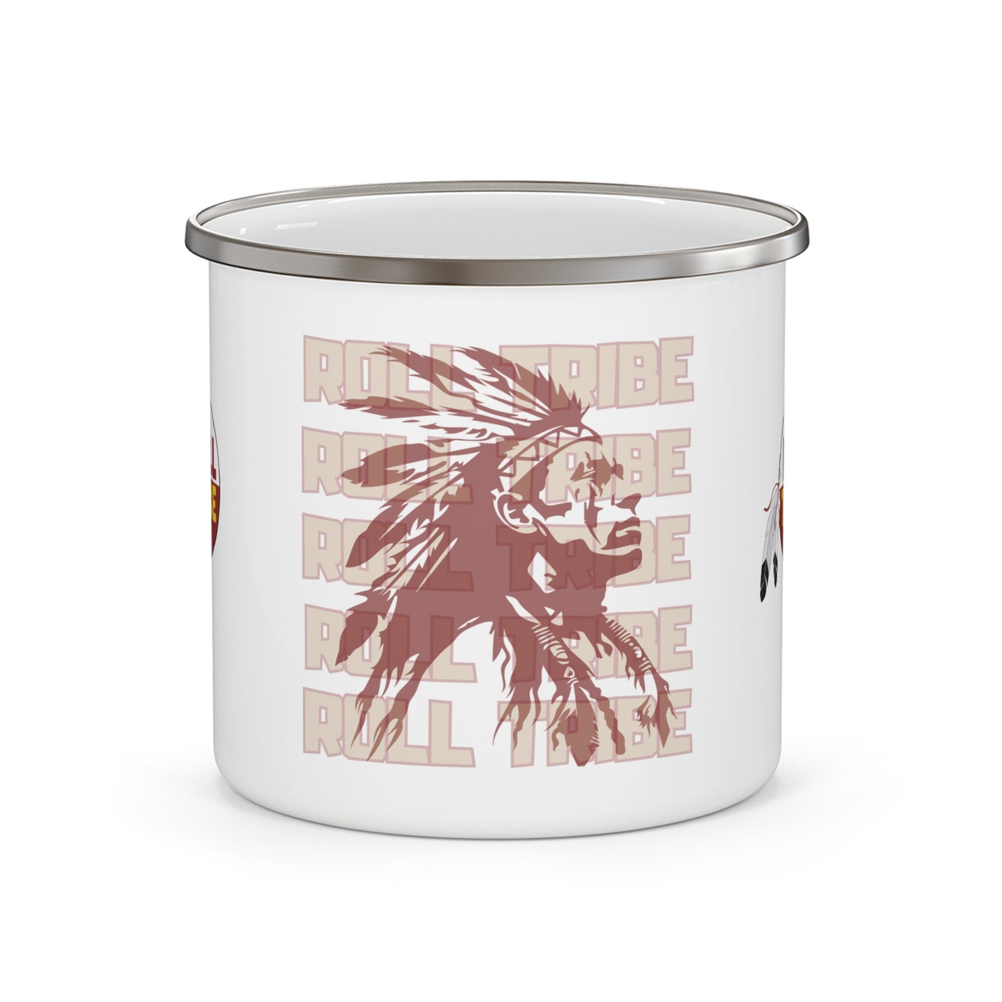 "Roll Tribe Osceola" Enamel Mug
