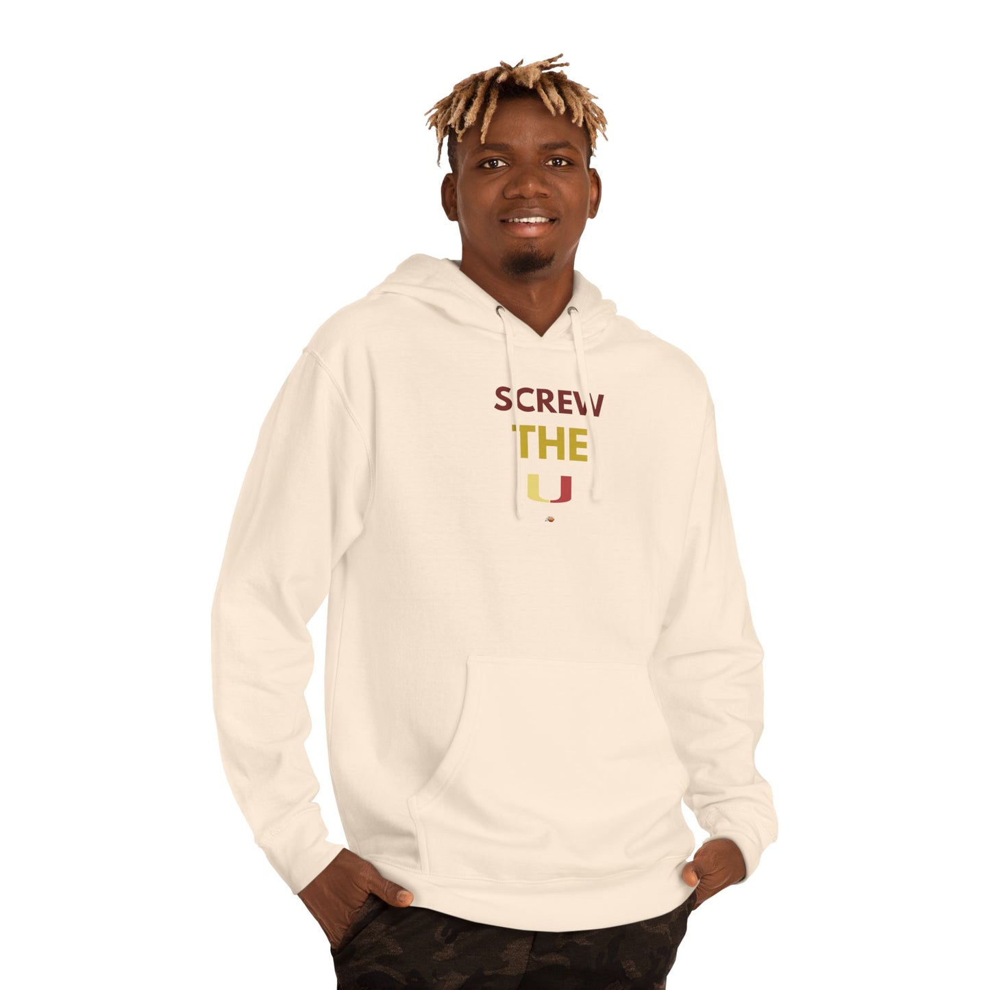 Screw The U Unisex Hooded Sweatshirt - Perfect for Fans and Casual Wear