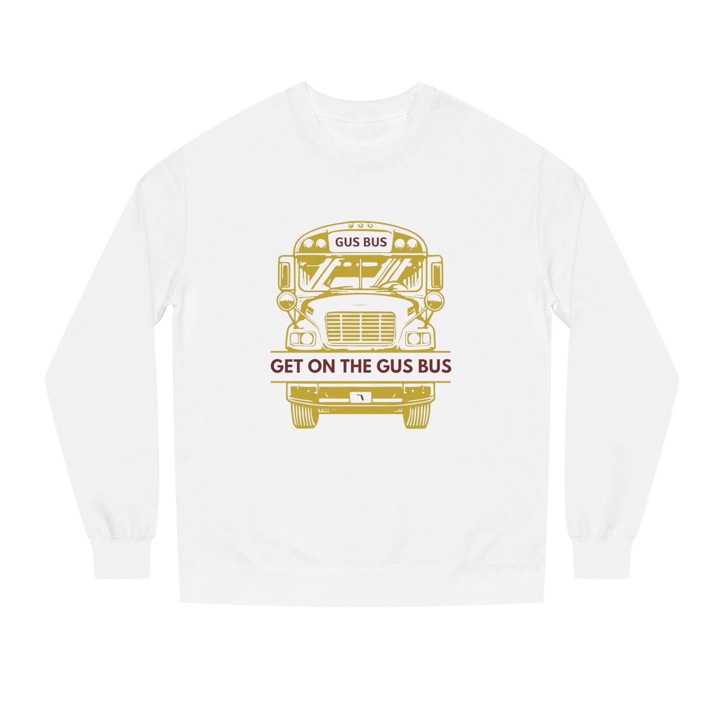 Roll Tribe "Get On The Gus Bus"  Unisex Crew Neck Sweatshirt